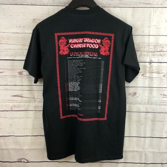 NWOT Hungry Dragon Chinese food tshirt - Picture 5 of 8